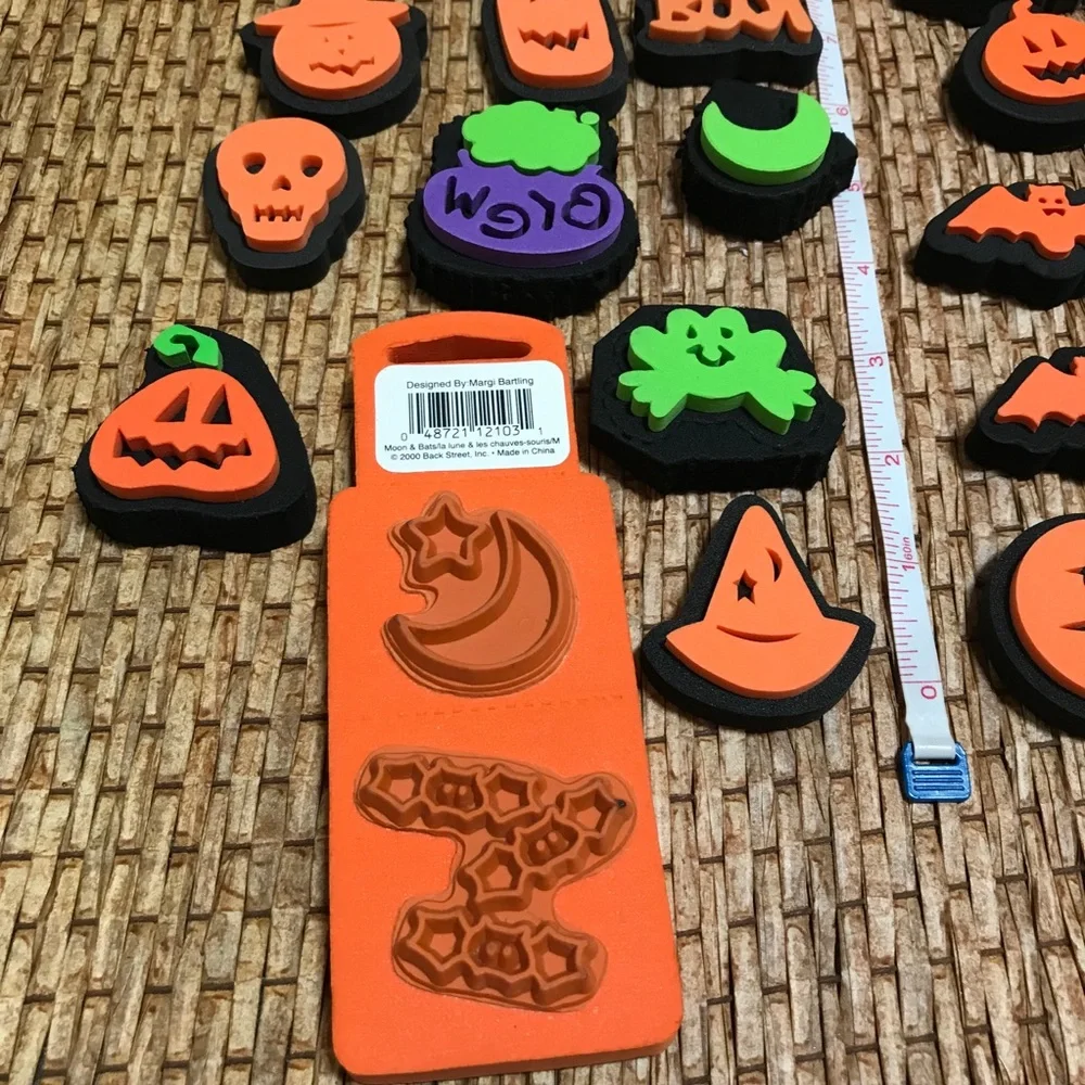 Rubber Stamps Halloween Christmas Lot of 51